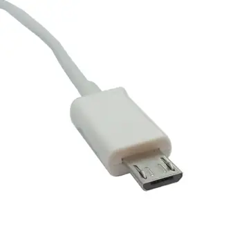 

Long 9MM connector White Micro USB Data Charge Cable for Samsung Huawei HTC Mobile phone S4 i9100 i9500 N7100 I9220