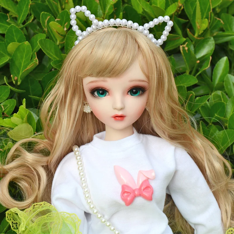 BJD кукла 60 см шарнирная кукла зеленые глаза BJD кукла с макияжем ручной работы красивые игрушки для девочек подарок BJD 1/3 куклы платье для куклы