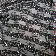 Эластичная хлопковая ткань с уткой для шитья, Лоскутная рубашка для маленьких мальчиков, пижама, детская одежда, 50*170 см