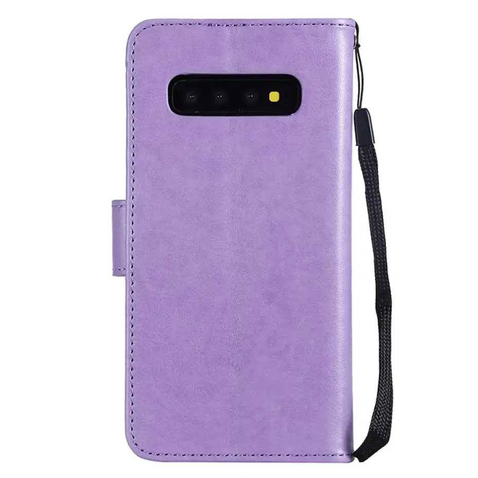 Флип кейс из искусственной кожи для Samsung galaxy S10 S10E A3 A5 A7 A6 J4 J6 Plus A8 A9 J3 J5 J7 2017 2018 Чехол