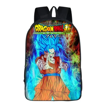 

2019 Anime Dragon Ball Backpack For Teenager Boy Children School Bags Saiyan SON GOKU Backpack Bag