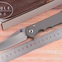 JUFULE OEM большой Sebenza 25 CPM S35vn титановая ручка Складной Овощи Фрукты Карманный Кемпинг Охота EDC инструмент ужин кухонный нож