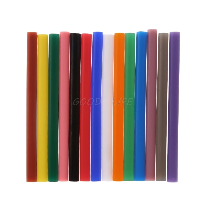 5pcs Hot Melt Glue Stick Colorful 7x100mm Adhesive For DIY Craft Toy Repair Tool