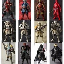 כוכב מלחמת סמוראי Taisho Boba מפץ דארת ויידר Ashigaru Taikoyaku Akazonae Teppo Ahigaru Yumiashigaru Koutetsu איור צעצוע(China)