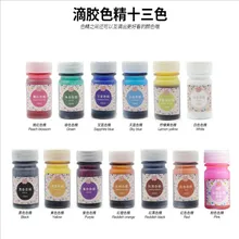 Ab эпоксидный УФ эпоксидный отдельный без запаха, экологически чистый, высокая концентрация цвет концентрат 10 мл 12 col