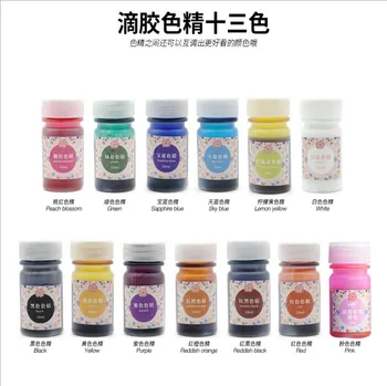 

Ab Epoxy uv Epoxy Epoxy Separate Highly odorless, environmentally friendly, high concentration color concentrate 10ml New 12 col