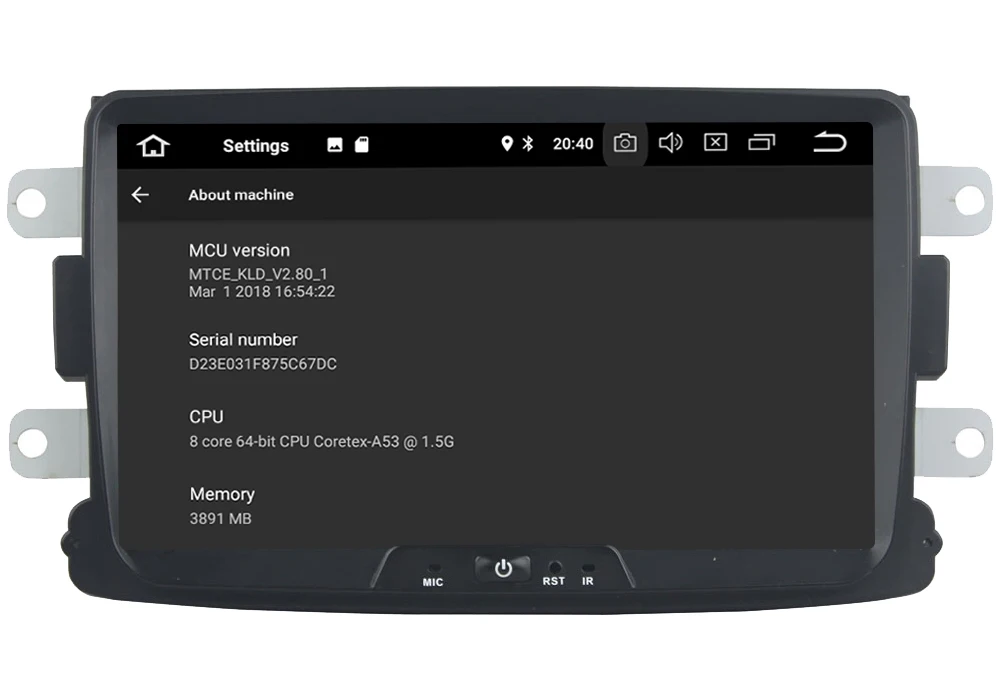 Clearance KLYDE Octa Core 4G Android 8 7 4GB RAM 32GB ROM Car DVD Player Radio For Renault Duster Dacia Lada Sandero Captur Xray 2 Logan 2 4