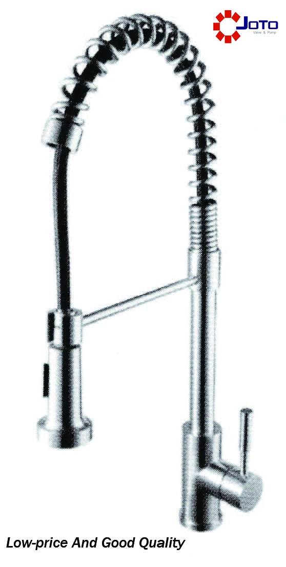 

HL-2501 Low-price And Good Quality 304 Stainless Steel Pull-out Spring Universal Rotating Hot And Cold Water Tap
