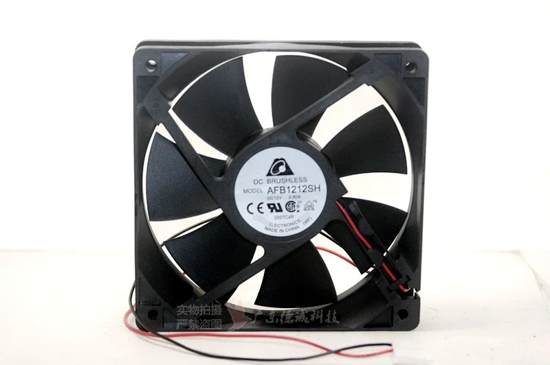 Радиатор охлаждения Cooler Вентилятор Для Delta afb1212sh 1225 12025 12 см 12 В 0.80a 120*120*25 мм 3400 об./мин. 3pin 2 провода Процессор Питание