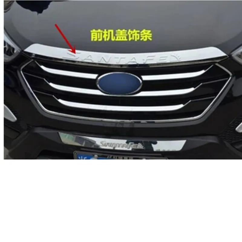 ABS хромированные аксессуары подходят для 2013 2014 2015 2016 2017 Hyundai Santa Fe Santafe IX45 накладка
