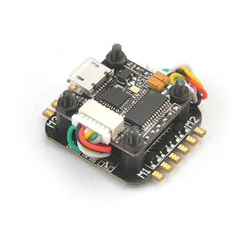 

Super_S F4 Flight Controller Board built-in Betaflight OSD Blheli_S 4in1 ESC 2S for Indoor Brushless FPV DIY Racing Drone F21370