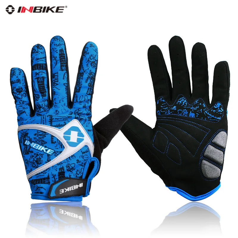 INBIKE spring and autum season full finger cycling gloves Tactical