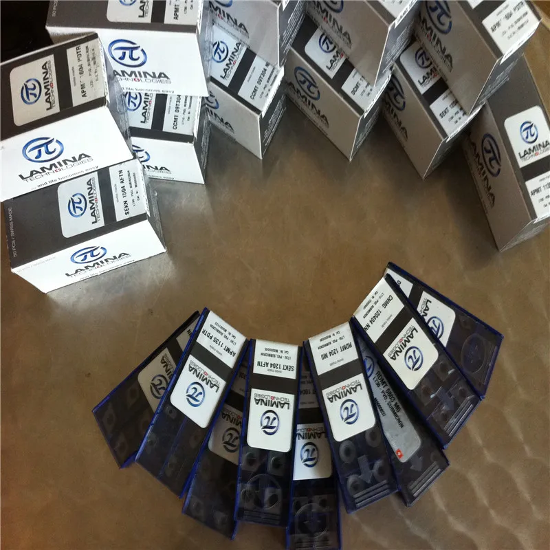 TNUX160408R LT10 100% Original LAMINA carbide