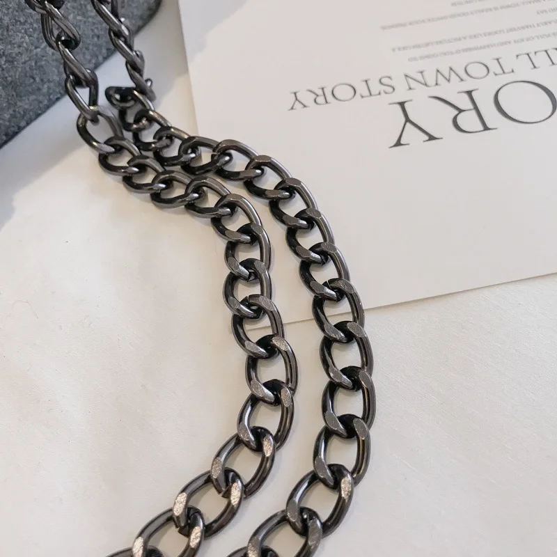 Women Fashion Design Chains Shoulder Bag Luxury Leather Female Exuqisite Handbag Holiday Crossbody Lady Casual Flap Bolsa SS3497 (28)