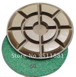 

3'' 80mm NCCTEC wet polishing pad for concrete FREE shipping | install in NCCTEC L357,M3,L4480,L4580,L4680 floor polisher