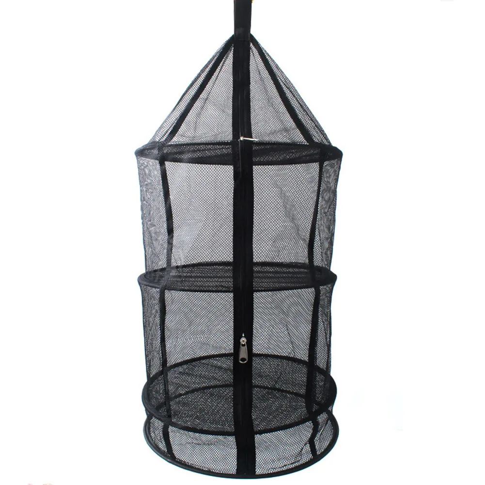 Foldable Mesh Dryer Storage Bag Outdoor Cookware Mesh Dryer for Camping
