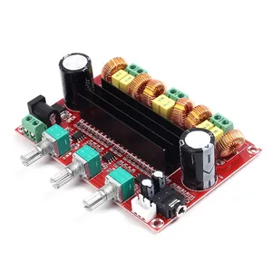 TPA3116D2 Digital Subwoofer Amplifier Board DC12V-24V 2x50W 100W XH-M139 2.1 Channel Digital Power Amplifier for DIY Audio