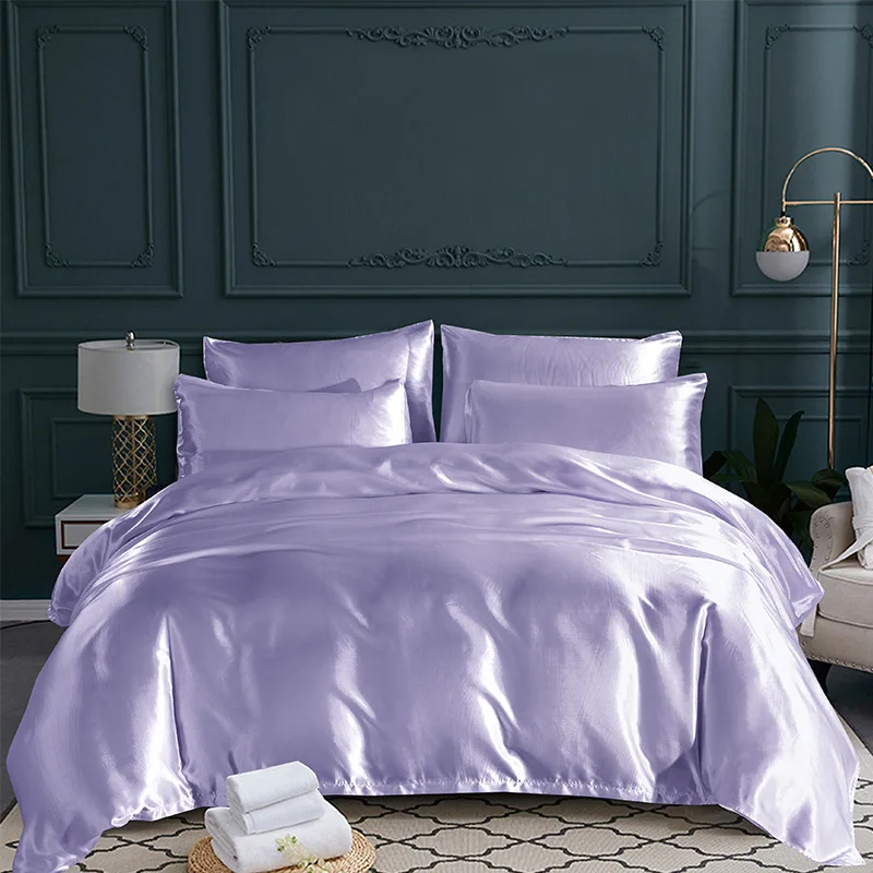 Double Duvet Set in Black//White High Summer