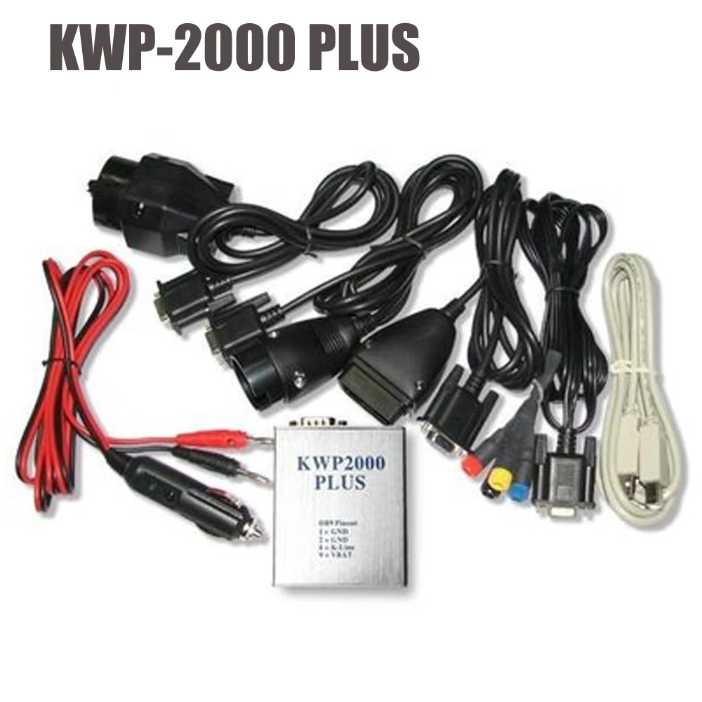 

New Arrival KWP 2000 Plus ECU Flasher KWP2000 OBD2 OBDII ECU Chip Tuning Tool Read & Write ECU For Multi Brand Cars Programmer