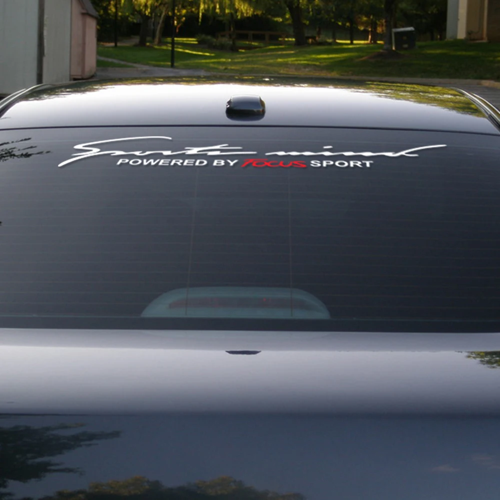 

Car Front Rear Windshield Stickers For Ford Focus 2 3 1 MK2 MK3 MK1 Car Reflective Body Decoration Vinyl Decal Auto Accessories
