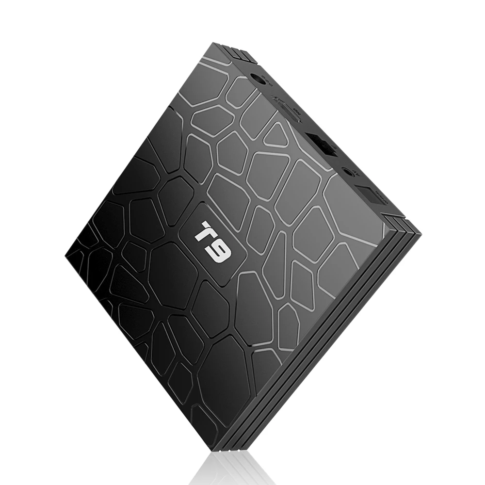 Arabic TV Receiver IP TV Box T9 RK3328 Android 8.1 H.265 Decoder Support BT QHDTV IPTV Arabic France Tunisia Lebanon IP TV Code 