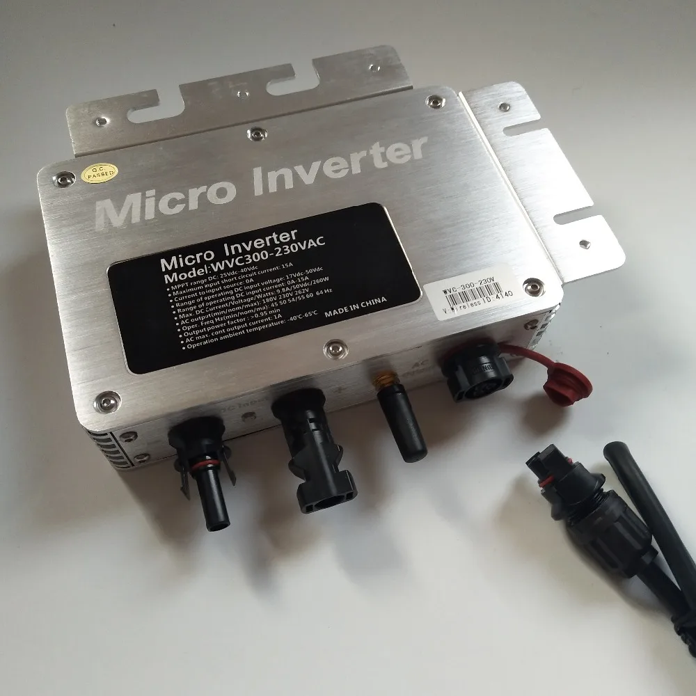 WVC300 AC220V/230В/110В 300 Вт MPPT солнечная PV Панель чистая Синусоидальная волна микро на