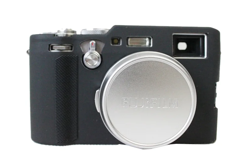 Хорошая мягкая сумка для камеры силиконовый чехол для Fujifilm X100F X100-F резиновый чехол для камеры