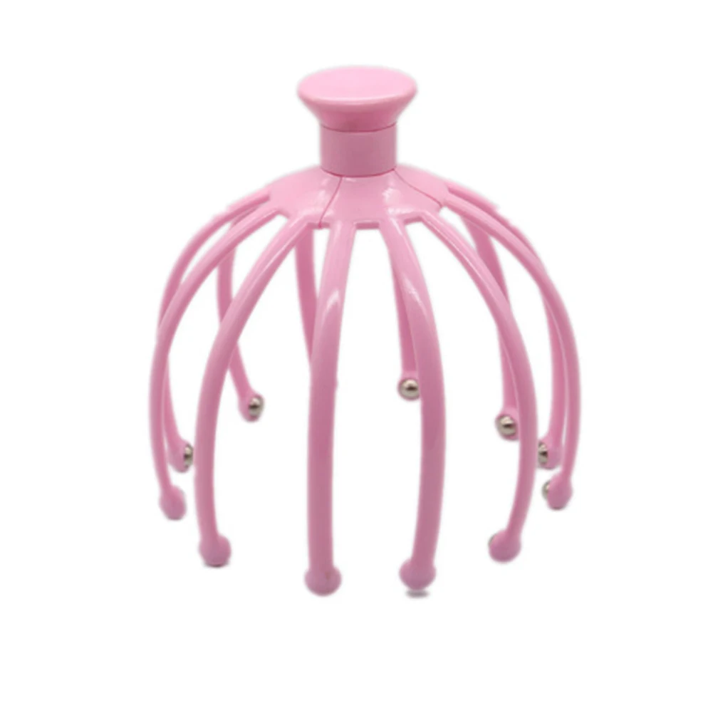 

Acupoint 12 Beads Claw Healthy Home Tool Small Scalp Relax Handheld Manual Massager Round No Odor Fatigue Eco-friendly