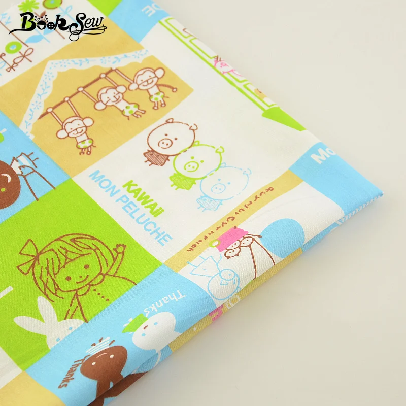2017 100% Cotton Twill Fabric Lovely Cartoon Pattern Home Textile Quilting Fabric Tissue For Swing Bedding Baby Kid Clothing 2017 100% Cotton Twill Fabric Lovely Cartoon Pattern Home Textile Quilting Fabric Tissue For Swing Bedding Baby Kid Clothing