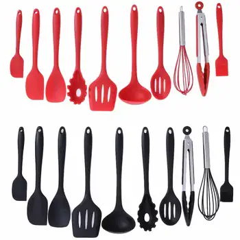 

Non-stick Baking Cookware Set Silicone Cooking Gadgets Spatula Spoon Kitchen Utensils DIY Cooking Tools