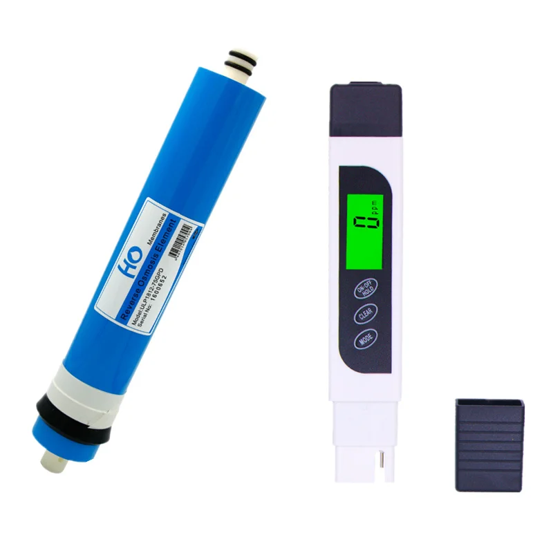 TDS EC PPM Water Quality Meter Tester + ULP1812 75 75gpd RO Membrane