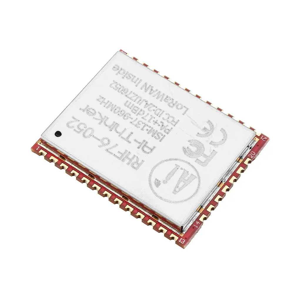 LEORY 433/470/868/915 МГц Беспроводной LoRa модуль RHF76-052 LoRaWAN узел модуль Встроенный STM32 низкая Мощность