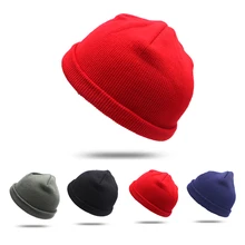 1 шт. осенне-зимние шапки снежные шапки s Горячая Распродажа вязанные шапочки Skullies шапочки зимние теплые унисекс Мужские и женские Лыжные шапки с черепом Gorras