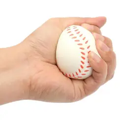 1 шт. пенопластовый мяч массаж руки запястье упражнения снятие стресса мягкая бейсбольная форма Релаксация сжимаемые инструменты