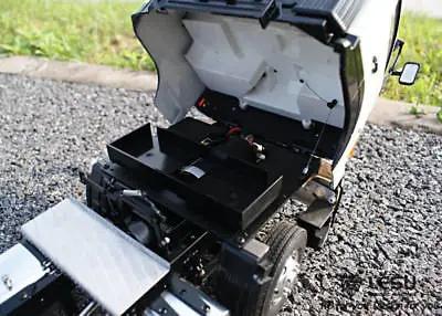 LESU 1/14 RC HN700 4*2 Модель тягача прицепа грузовика Металлическое шасси 2 оси Tmy