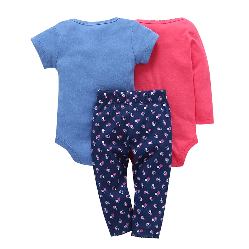 Bebes/комплект одежды для мальчиков и девочек, хлопковый набор одежды для младенцев, длинный рукав+ штаны+ милый комбинезон, бабочка модель