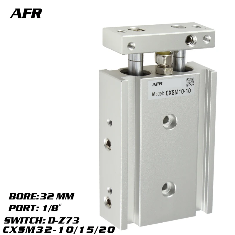 

SMC Type Dual Rod Cylinder Basic TYPE double cylinder / double shaft cylinder CXSM32-10 CXSM32-15 CXSM32-20