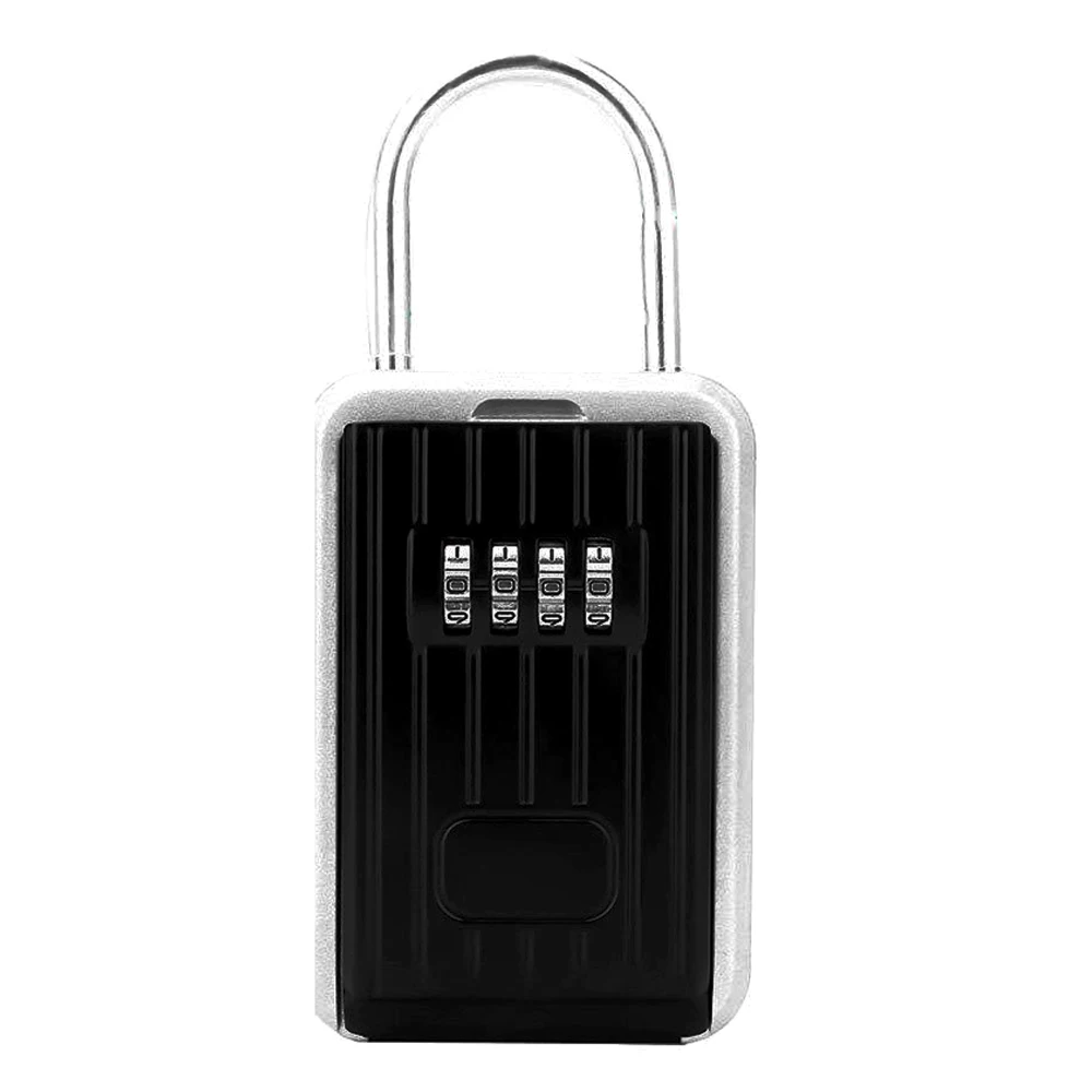 

Lock Padlock Password Box Password Hanging Key Box Storage Box Storage Box For Door Hardware Accessories