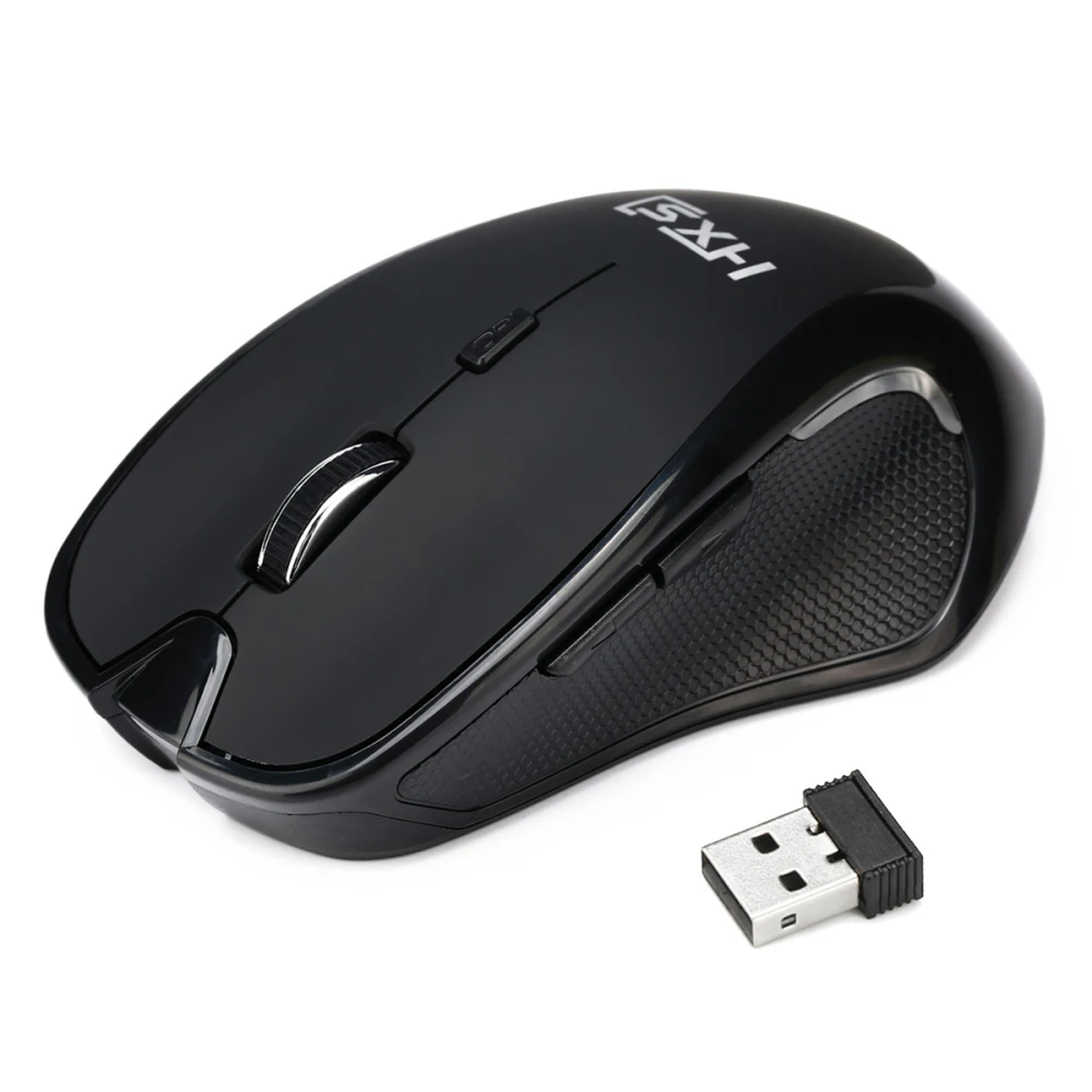 HXSJ 2.4GHz Wireless Mouse 1600DPI 2400DPI/CPI 6D Button Optical