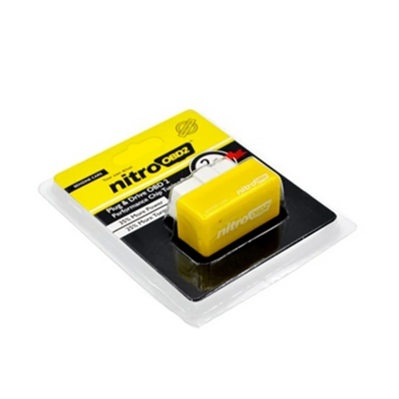 Высокое Качество Plug and Drive NitroOBD2 чип тюнинг коробка для Автомобили работающие на