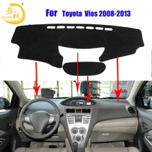Easysee коврик на приборную панель dashmatt Dash коврик солнцезащитный тент приборная панель покрытие ковер для TOYOTA VIOS 2008 2009 2010 2011 2012 2013