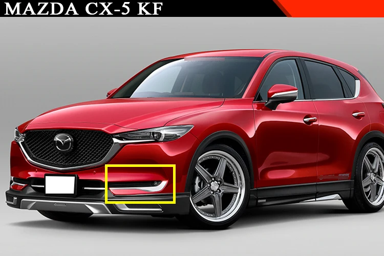 Аксессуары для Mazda CX-5 CX5, передний противотуманный светильник, противотуманный светильник, лампа под протектором, крышка для век, брови, комплект, накладка