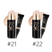 LIDEAL Baby Skin CC крем основа макияж набор Жидкая основа под макияж долговечная Водонепроницаемая осветляющая растительная экстракт косметика