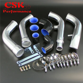 

Aluminum Turbo Intercooler Piping Pipe Kit Set Fits For Nissan 200SX S13 CA18DE 89-94 Red / Blue / Black