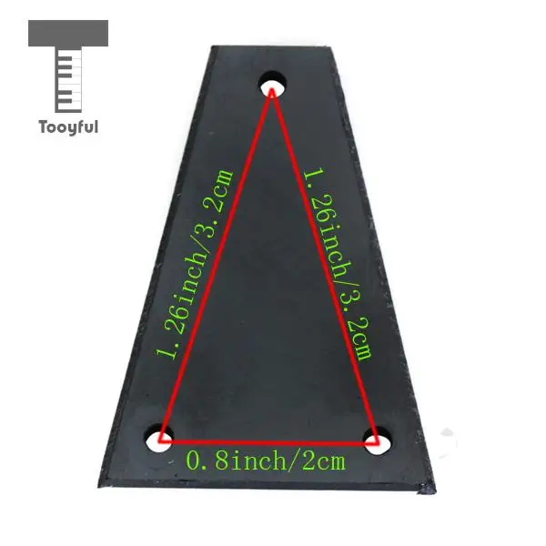 Tooyful высокое качество ПВХ 1 шт. крышка стержня фермы и 3 шт. крепежные винты для профессиональных электрических Запчасти для бас-гитары аксессуар черный
