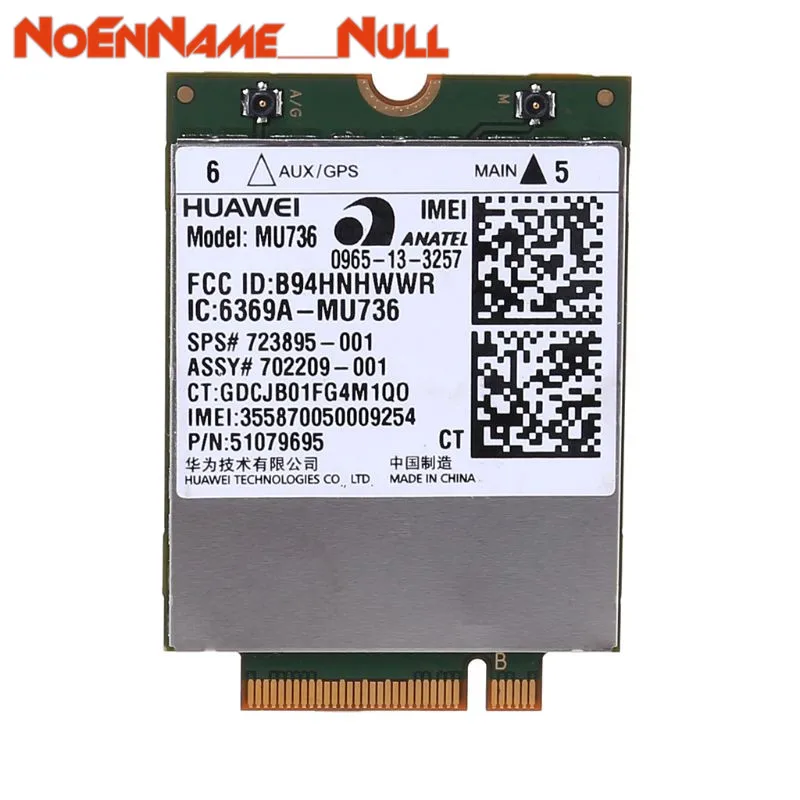 Карта WWAN NGFF M.2 Беспроводная 3g для HUAWEI MU736 WCDMA HSP HSPA+ EDGE GPRS GSM модуль дропшиппинг