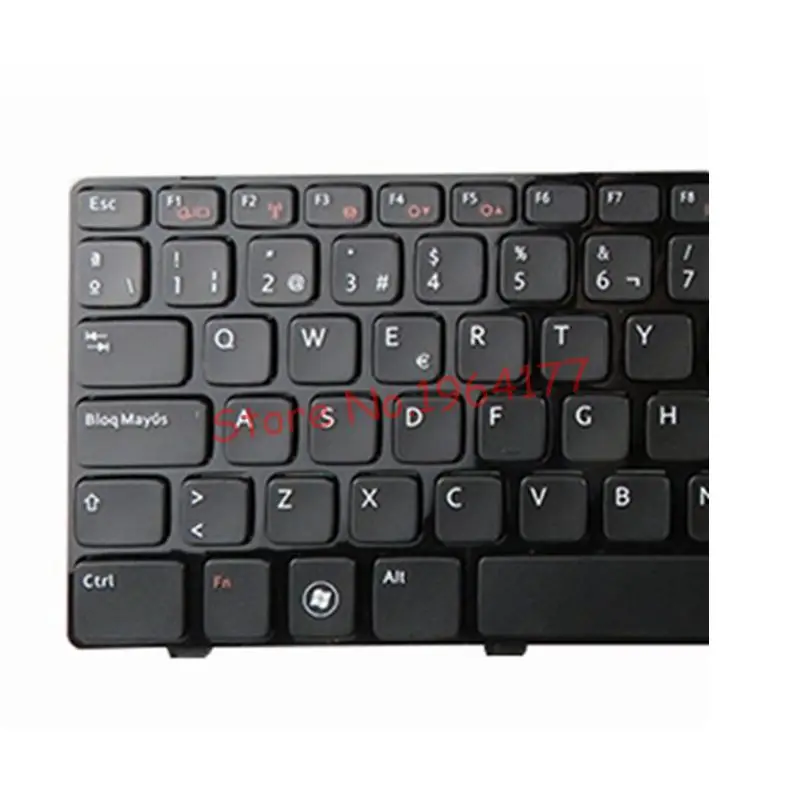 Запчасти Teclado Испанский Клавиатура для ноутбука Dell Inspiron 15R N5110 M5110 N 5110 Клавиатура ноутбука черная оправа