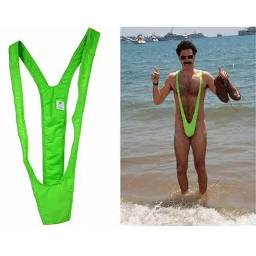 borat green thong