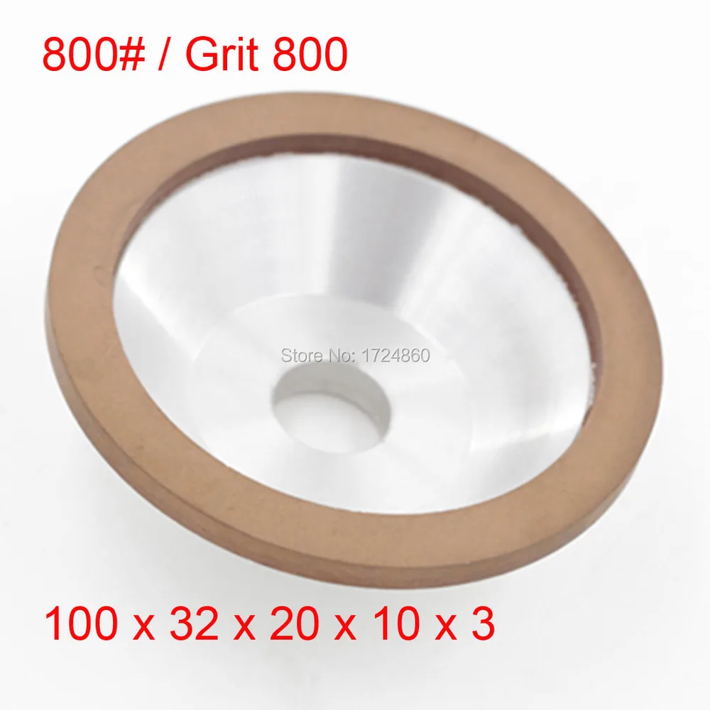 

Nice and Brand 800 Grit Red Resin 100mm Diamond Grinding Wheels Stone