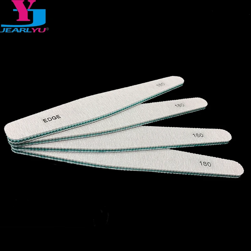 

4Pcs Nail Files Lime a ongle 180 Grit Sanding Art File Block Professionel White Gray Nagel Vijl Nail Tools Supplies Manicure Set